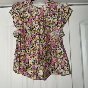 Mine Floral Patterned Top